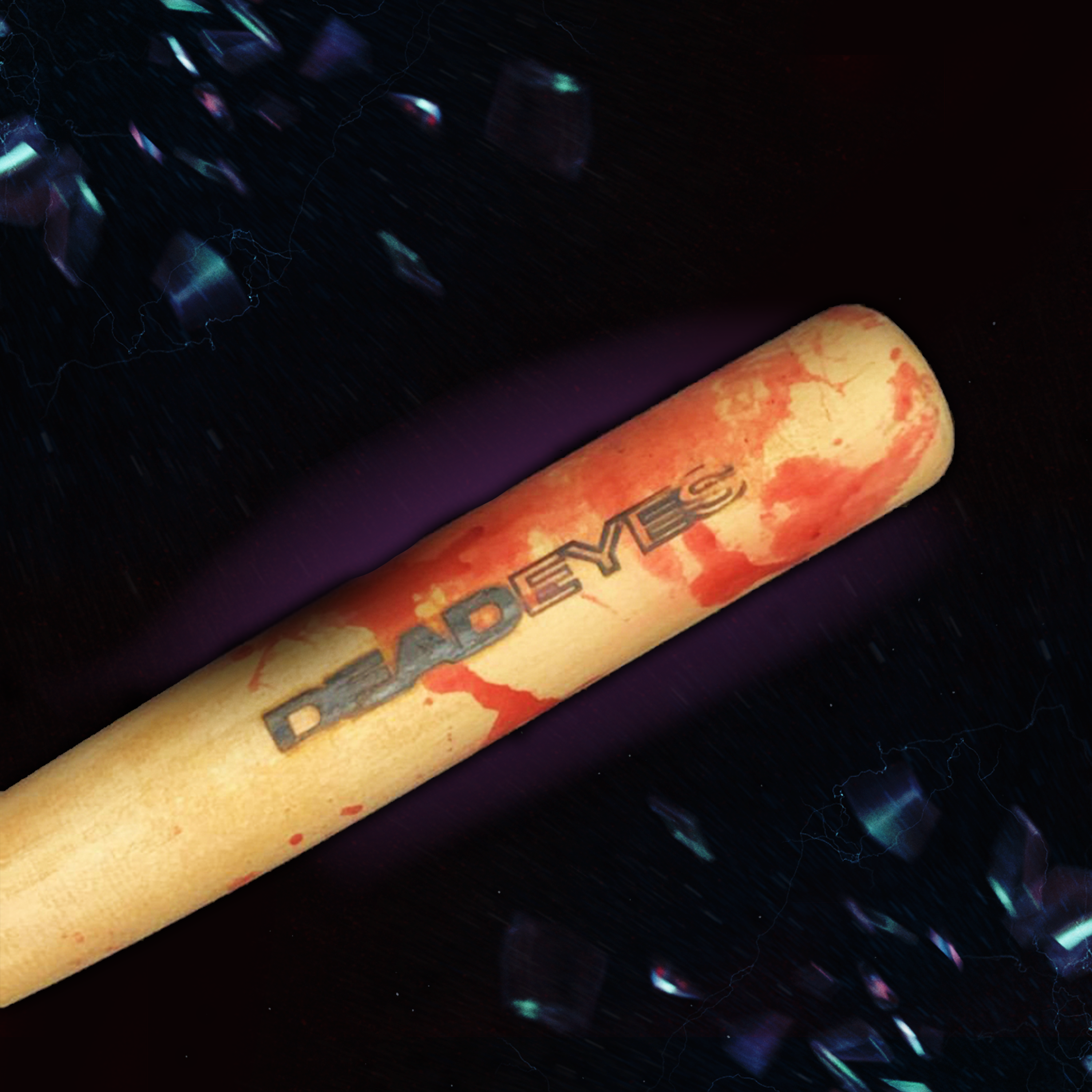 Hand-Made Bloody Baseball Bat